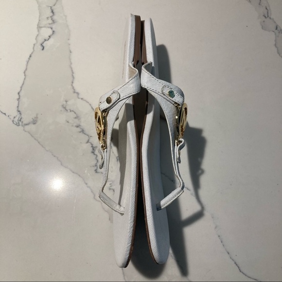 Michael Kors White Sandals - Picture 7 of 11
